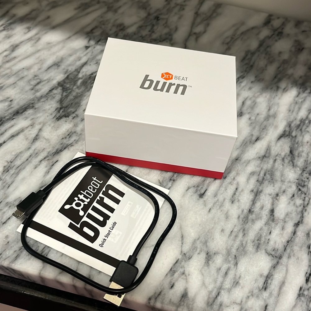 Orange theory heart rate arm band